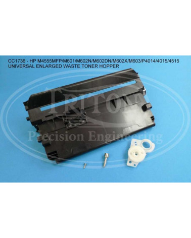 Universal Enlarged Waste Toner Hopper do HP P4014/4015/4515/M4555MFP/M601/M601N/M602ND/M602X/M603 (cztery elementy) [CC1736] - P