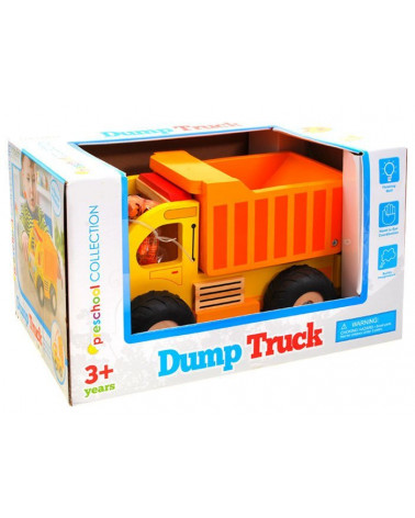 Drewniane auto  WYWROTKA ŚMIECIARKA ZA1810