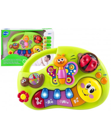 Magiczne kolorowe Pianinko organki ZA0640