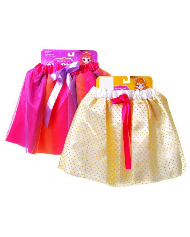 Nowa, kolorowa TIULOWA SPÓDNICZKA OD0054/05