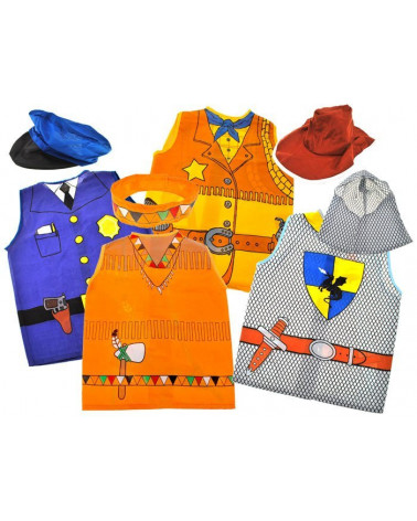 Strój na bal Policjant Szeryf Rycerz Indian ZA1214