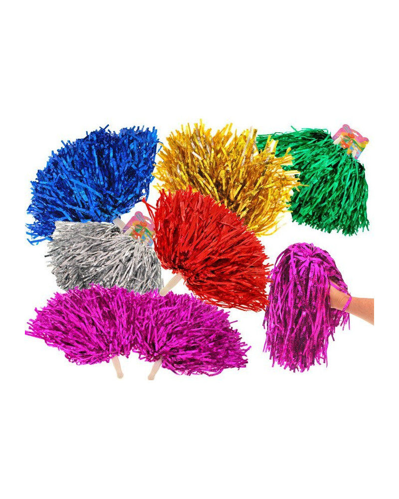 Pompony dla cheerleaderek czirliderki 2szt. ZA1110