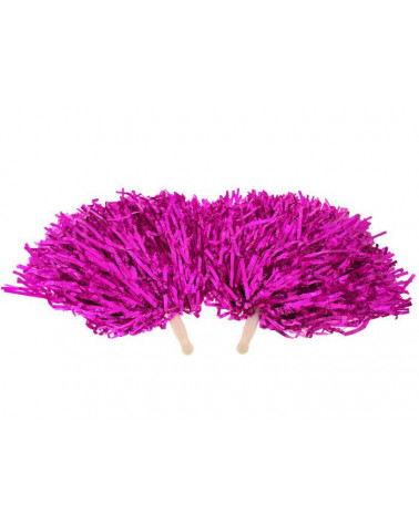 Pompony dla cheerleaderek czirliderki 2szt. ZA1110