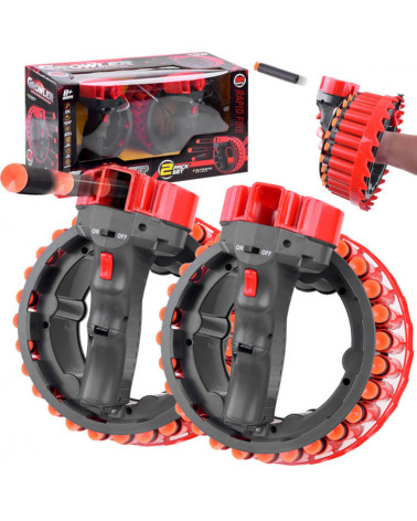 Zestaw Pistolet GROWLER naboje piankowe  ZA3778