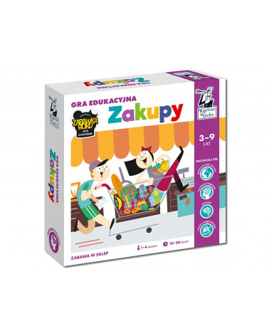 Kapitan Nauka Gra edukacyjna Zakupy GR0488