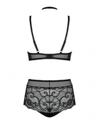 Komplet Elizenes 2-częściowy Czarny