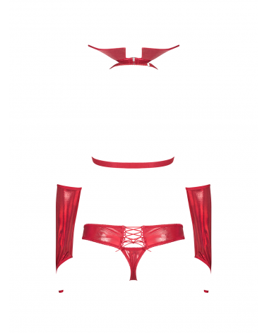 Komplet Vampines Czerwony