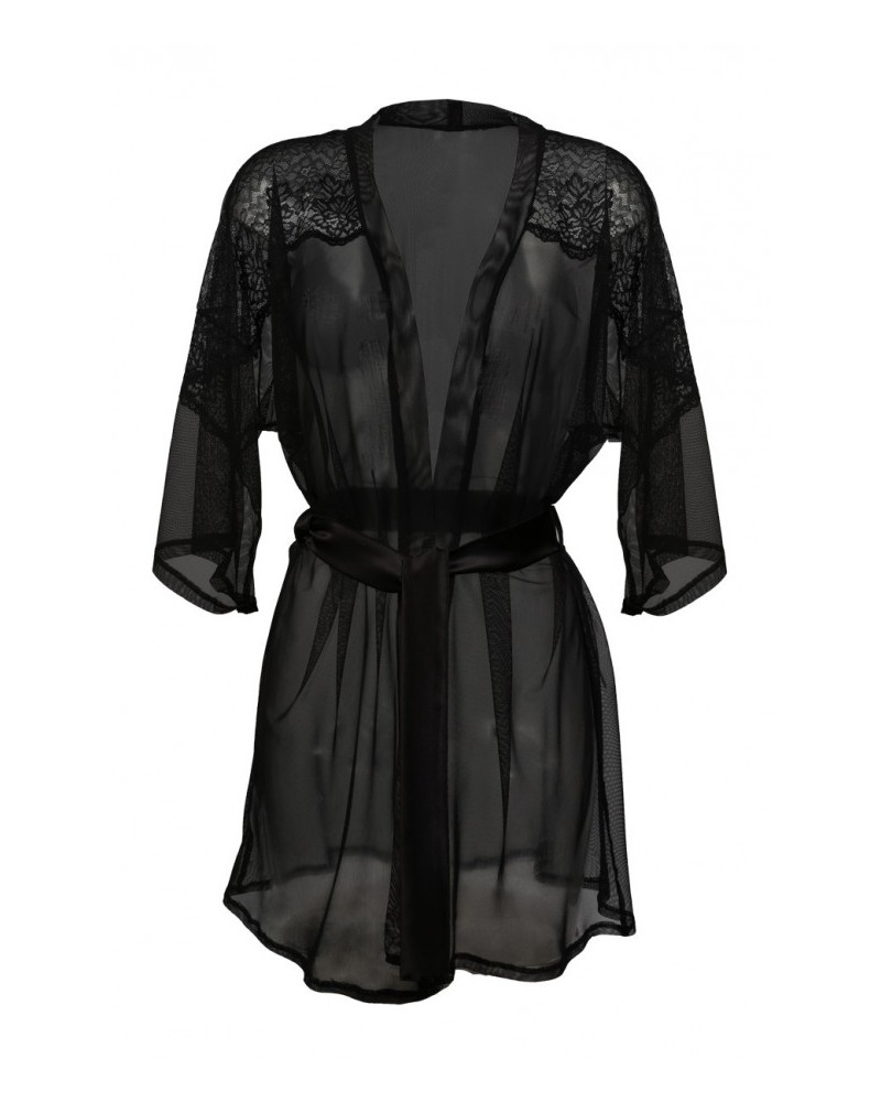 Szlafrok Costance Czarny