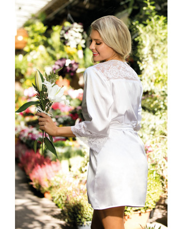 Szlafrok Nikola 2 Biały