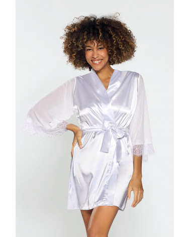 Szlafrok Bonnie Biały
