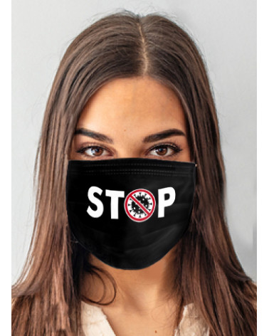 Maska ANS-S 115 Stop Black