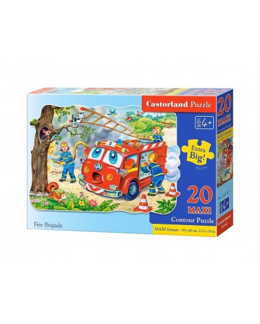 Puzzle 20 el. MAXI Fire Brigade