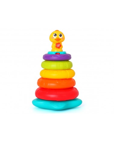Interaktywna PIRAMIDA Grająca Kaczuszka ZA1484