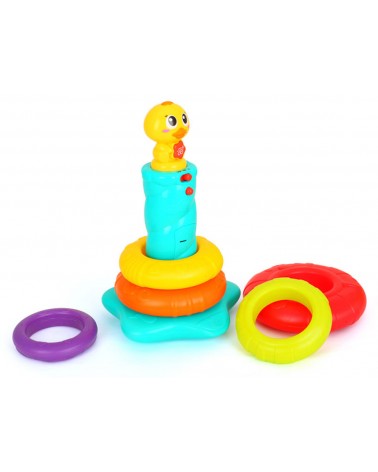 Interaktywna PIRAMIDA Grająca Kaczuszka ZA1484