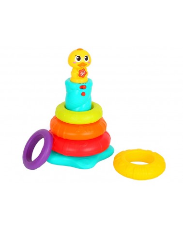 Interaktywna PIRAMIDA Grająca Kaczuszka ZA1484