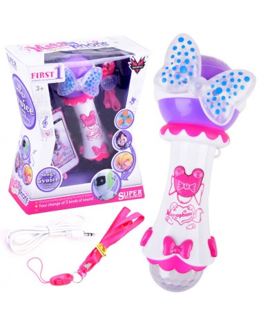 Mikrofon KARAOKE nagrywanie PIOSENKA MP3 IN0066