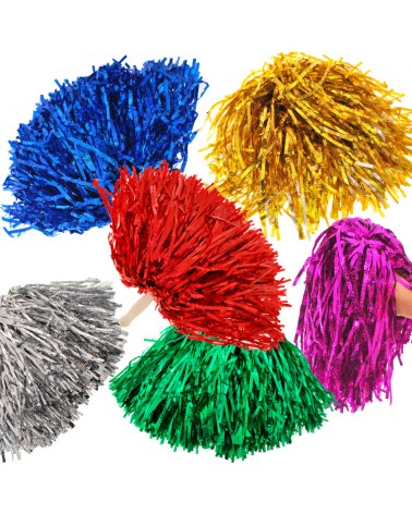 Pompony dla cheerleaderek czirliderki 2szt. ZA1110