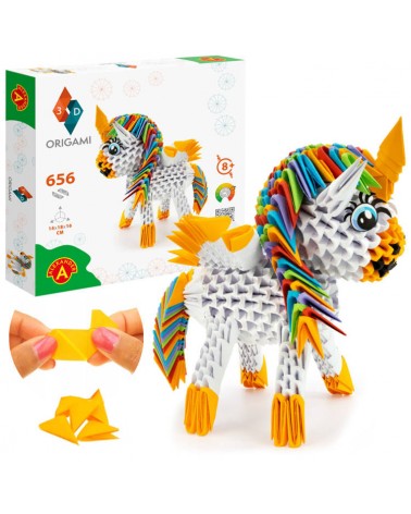 Alexander kreatywne Origami 3D JEDNOROŻEC 2556