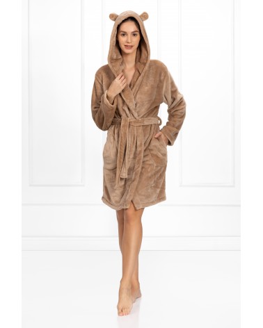 Szlafrok Teddy Beige
