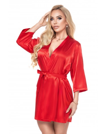 Szlafrok Aria Czerwony