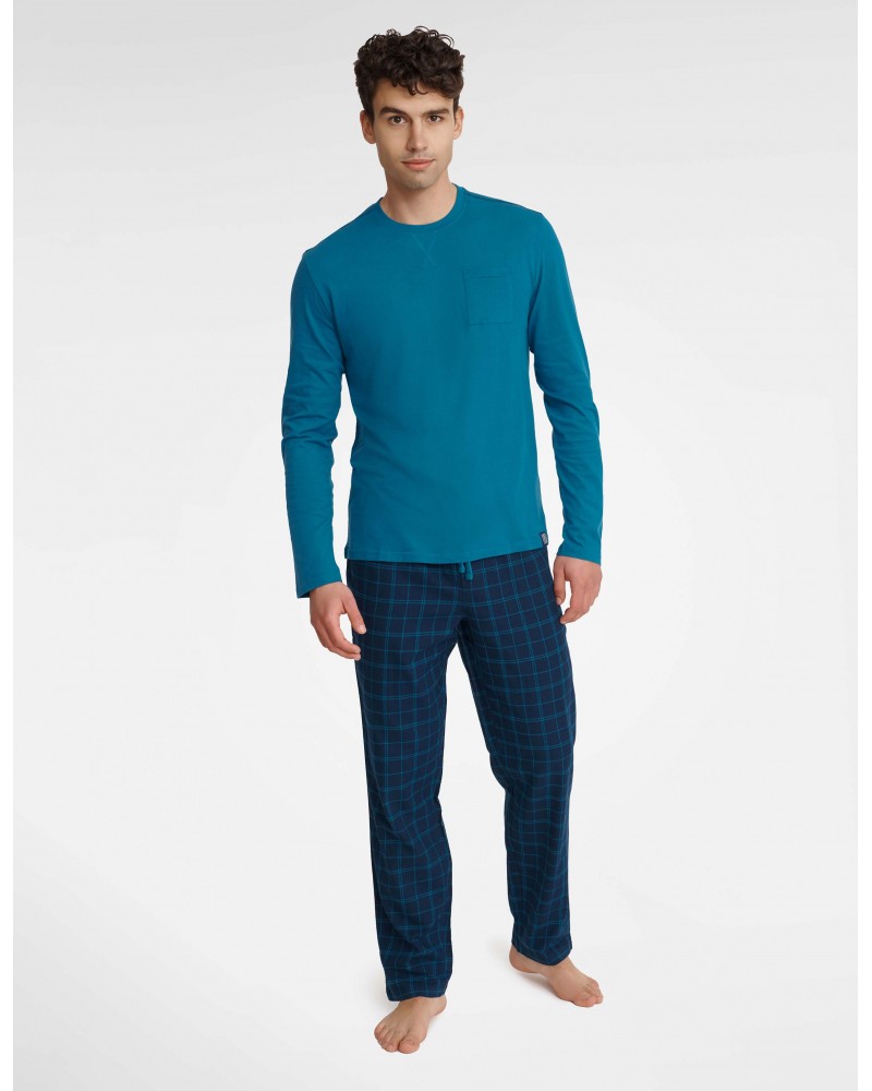 Piżama Unusual 40947-55X Niebieska