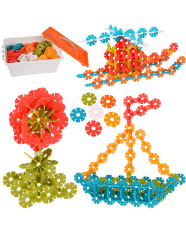 Duży zestaw Klocki 3D konstrukcyjne GWIAZDKI 506 ele ZA4812