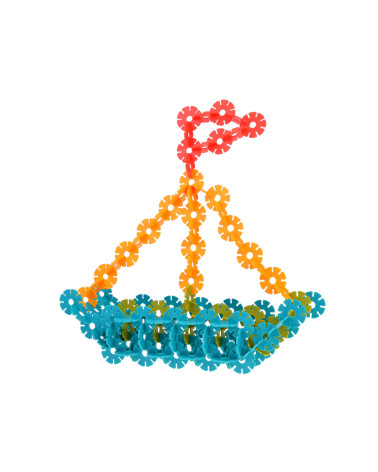 Duży zestaw Klocki 3D konstrukcyjne GWIAZDKI 506 ele ZA4812