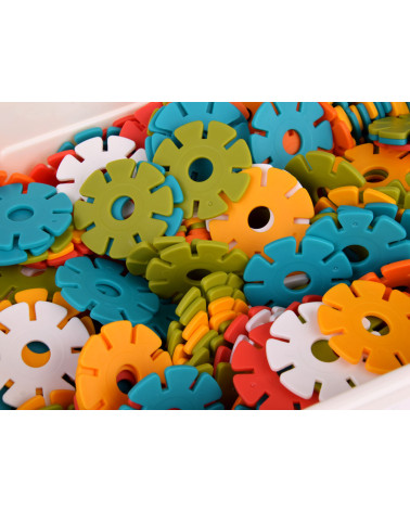 Duży zestaw Klocki 3D konstrukcyjne GWIAZDKI 506 ele ZA4812