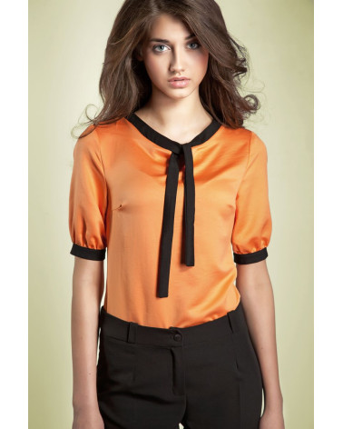 Bluzka Madeline b21 pomarańczowa