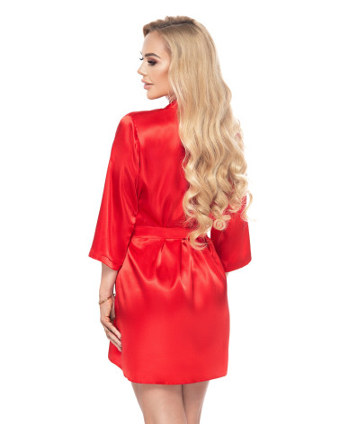 Szlafrok Aria Czerwony