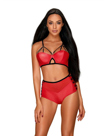 Komplet Leatheria Red 2-częściowy