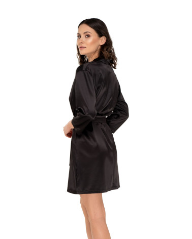 Szlafrok Anette Czarny