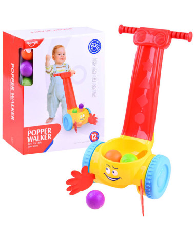 Łapacz piłek muzyczny Pchacz z kulkami ZA3416