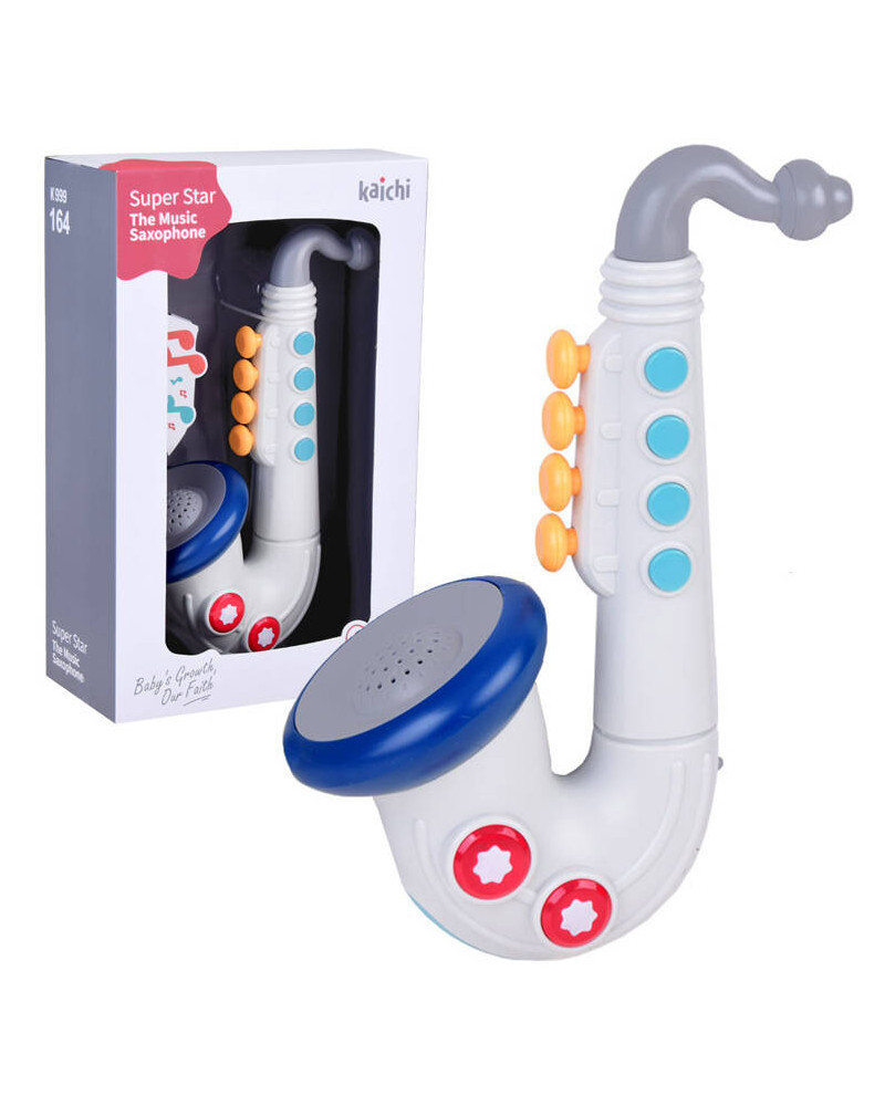 Muzyczny interaktywny Saksofon zabawka instrument dla dziecka ZA5452