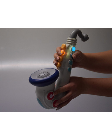 Muzyczny interaktywny Saksofon zabawka instrument dla dziecka ZA5452