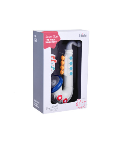 Muzyczny interaktywny Saksofon zabawka instrument dla dziecka ZA5452