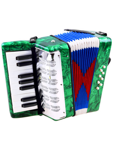 Duży muzyczny akordeon dla dzieci harmonia IN0148