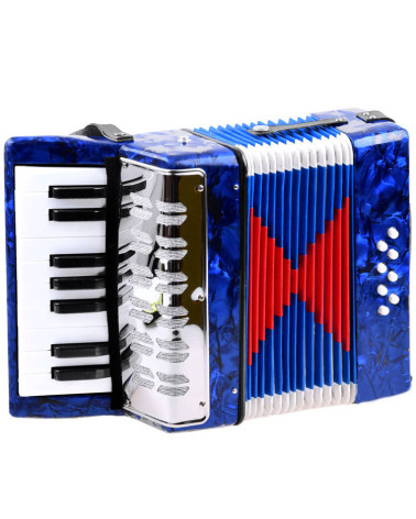 Duży muzyczny akordeon dla dzieci harmonia IN0148