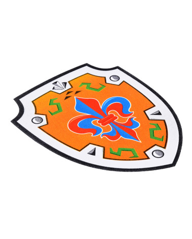 Zestaw dla Rycerza Piankowa Tarcza Miecz piankowy godło Lilia ZA5315