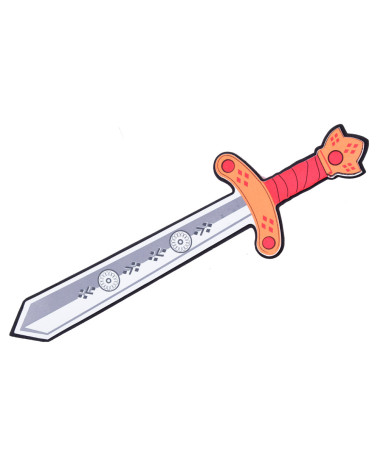 Zestaw dla Rycerza Piankowa Tarcza Miecz piankowy godło Lilia ZA5315