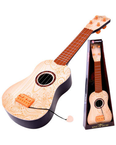 Zabawka Gitara metalowe struny + piórko IN0095