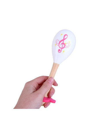 Drewniane instrumenty cymbałki tamburyn IN0085