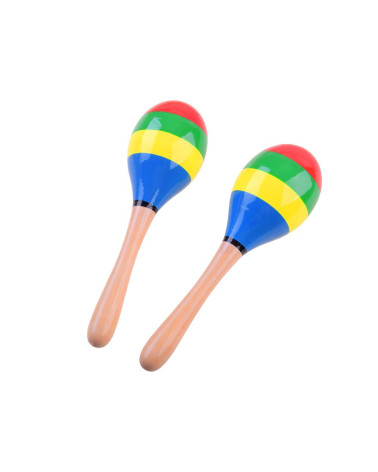 Drewniany zestaw instrumentów 4w1 zabawka IN0134