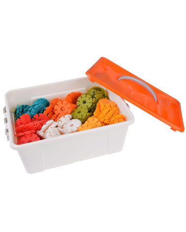 Duży zestaw Klocki 3D konstrukcyjne GWIAZDKI 506 ele ZA4812