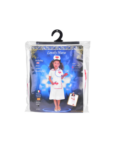 Zestaw dla dziewczynki Kostium Pielęgniarki Pani Doktor lekarz M/L ZA5281