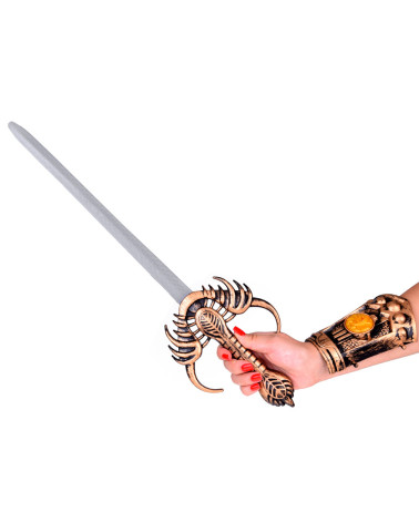 Zestaw Rycerza Łuk Miecz Tarcza Kostium Rycerski ZA5291