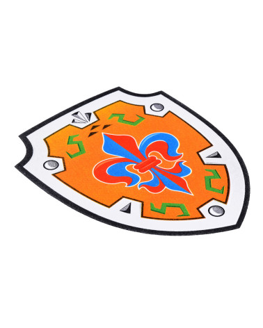 Zestaw dla Rycerza Piankowa Tarcza Miecz piankowy godło Lilia ZA5315