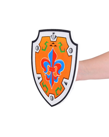 Zestaw dla Rycerza Piankowa Tarcza Miecz piankowy godło Lilia ZA5315