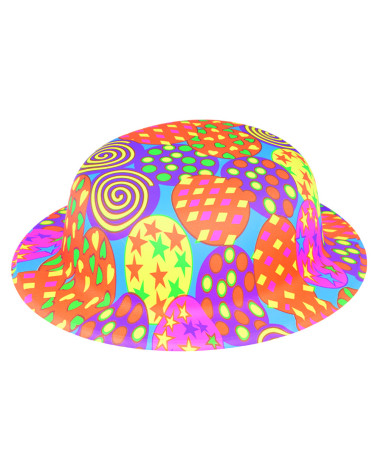 Kolorowy Kapelusz na imprezę urodziny strój na karnawał ZA0680