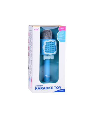 Bezprzewodowy Mikrofon dla dzieci KARAOKE nagrywanie Bluetooth IN0168
